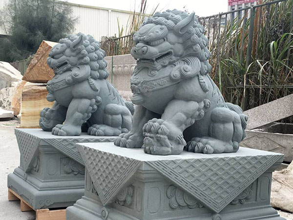 石雕獅子案例